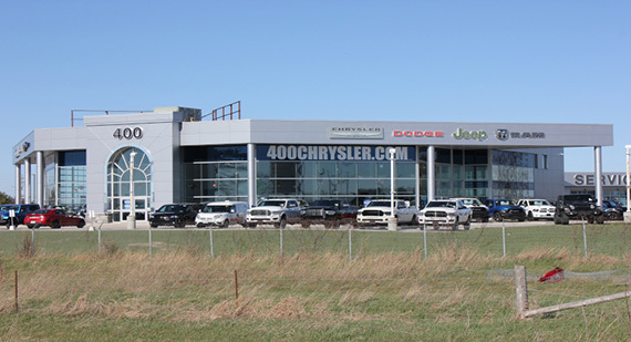 400 Chrysler dealership renovation project