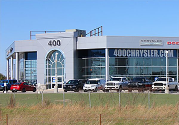 400 Chrysler dealership renovation project